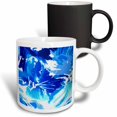 thumbnail image 1 of 3drose, Blue Ice, 11oz Magic Transforming Mug, 1 of 7
