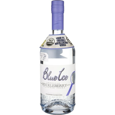Blue Ice Huckleberry Flavored Vodka, 750 ml Bottle, ABV 35.0%