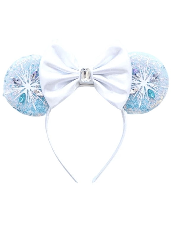 Kid's Mickey Minnie Plastic Headband, Blue