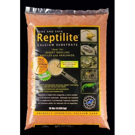 Carib Sea SCS00711 Reptiles Calcium Substrate Sand, 10-Pound, Desert Rose