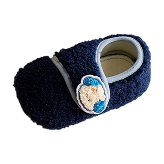 Blue Infants Durable Footwear With Grippy Outsole And Secure Fit Made From Breathable Material For Safe Movement