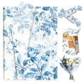thumbnail image 1 of Blue Ink Blue and White Decorative Tissue Paper - Elegant Chinese Ink Design for Party Decoration & Gift Wrapping, 1 of 7