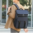 thumbnail image 1 of Blue Insulated Cooler Backpack with 30-Can Capacity, Leakproof Thermal Bag for Picnic Camping Hiking, 1 of 9
