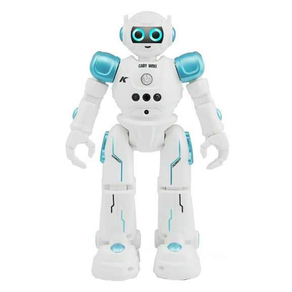 Blue Intelligent Gesture Control Rc Robot Toy Jjr/C R11 Cady Wike Programmable Dancing Usb Music Play Fun