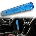 thumbnail image 1 of Blue JDM Spiral Crystal VIP Style Manual Bubble Shifter Shift Knob Head - 20CM, 1 of 5