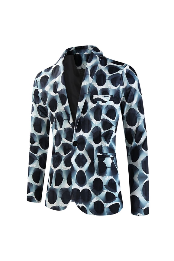 Blue Jacket for Men Suit Blazer Sport Coats Lightweight Business Casual Winter Clothes for Men