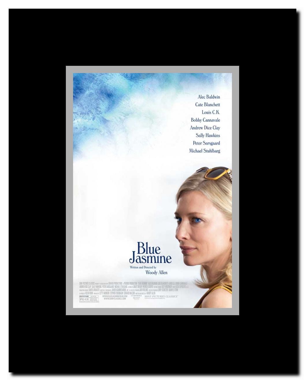 Blue Jasmine Framed Movie Poster