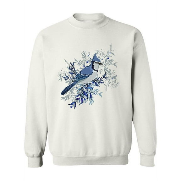 Blue Jay Bird. Sweatshirt | Women | Size XL
