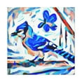 thumbnail image 1 of Blue Jay Expressionism - Canvas, 1 of 25