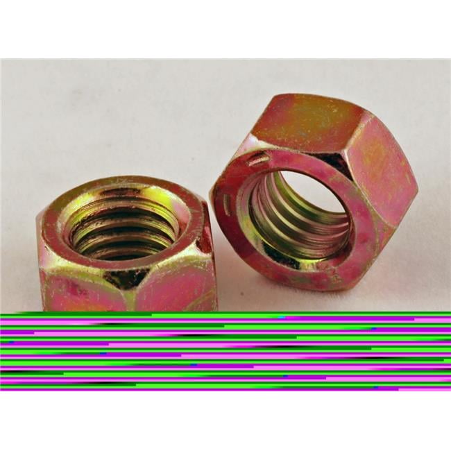 Blue Jay Fasteners 0518020-ZNDI-50 0.37-16 x 0.625 in. Hex Head Cap Screws UNC Grade 8 Zinc & Dichromate - Box of 50