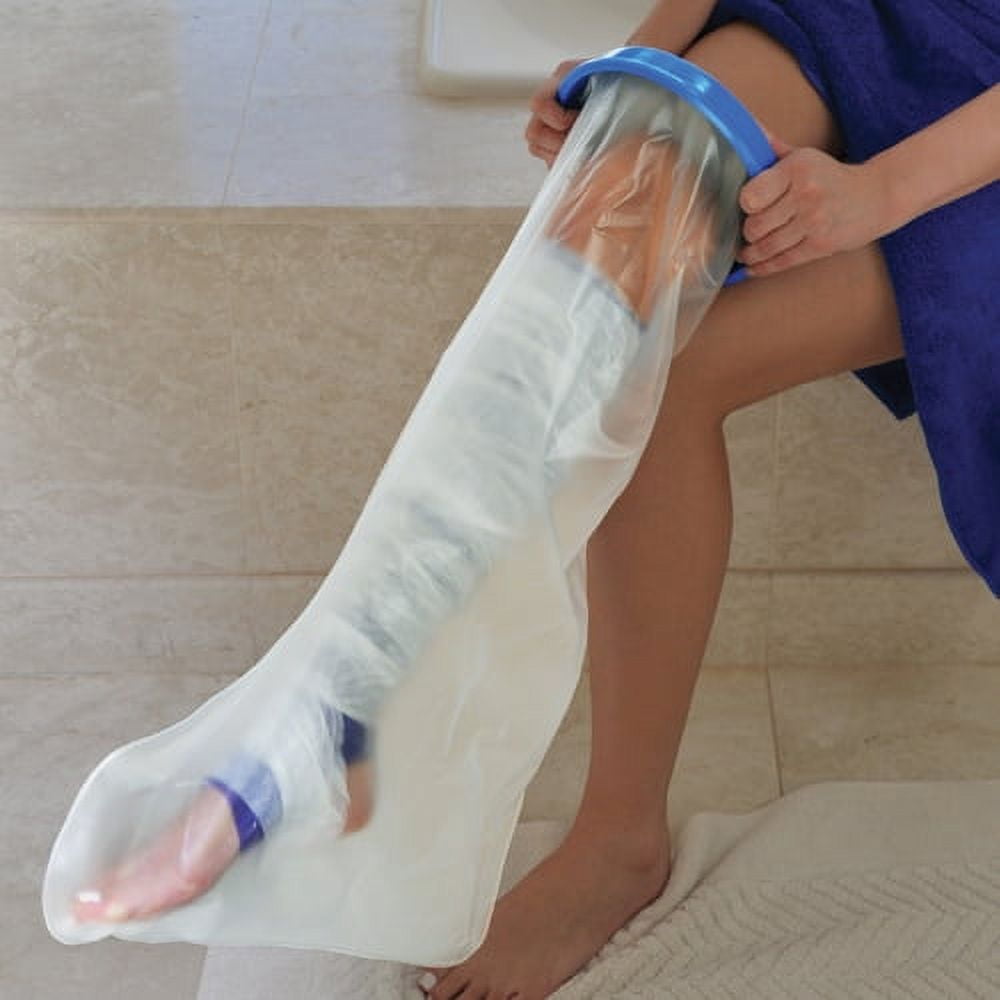 COMPLETE MEDICAL SUPPLIES Blue Jay Keep Nice n' Dry Cast & Bandage Protector, Adult Long Leg 41" Long