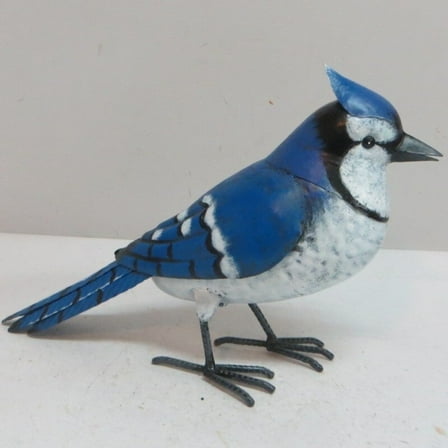 Blue Jay Metal Figurine