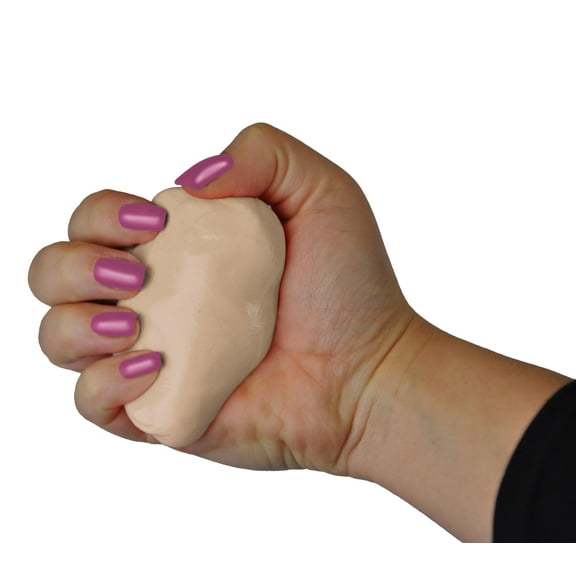 Squeeze 4 Strength 2 Oz Xxsoft Hand Therapy Putty Light Beige