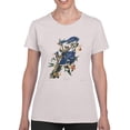 thumbnail image 1 of Blue Jay T-Shirt Women -John James Audubon Designs, Female Medium, 1 of 4