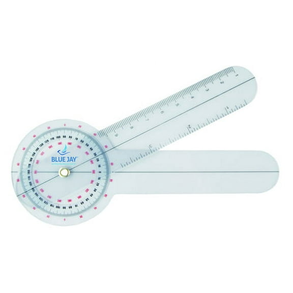 Blue Jay 6" Plastic 360 Goniometer