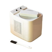 Blue Jean Chef 1-Quart Thermoelectric Ice Cream Maker Mushroom Gray