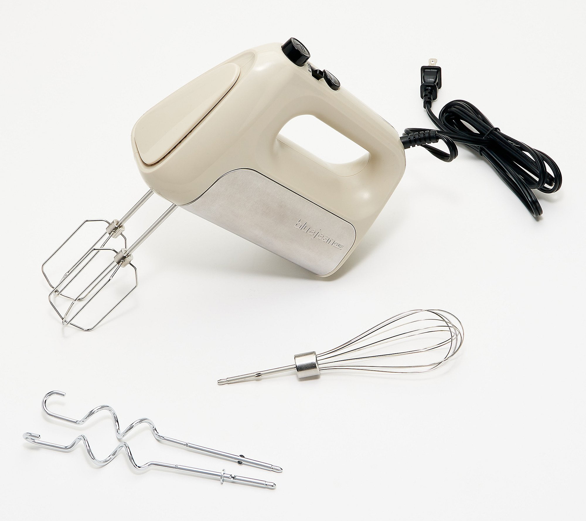 Homcom 5-in-1 Electric Hand Mixer, Handheld Mixer With Measuring
