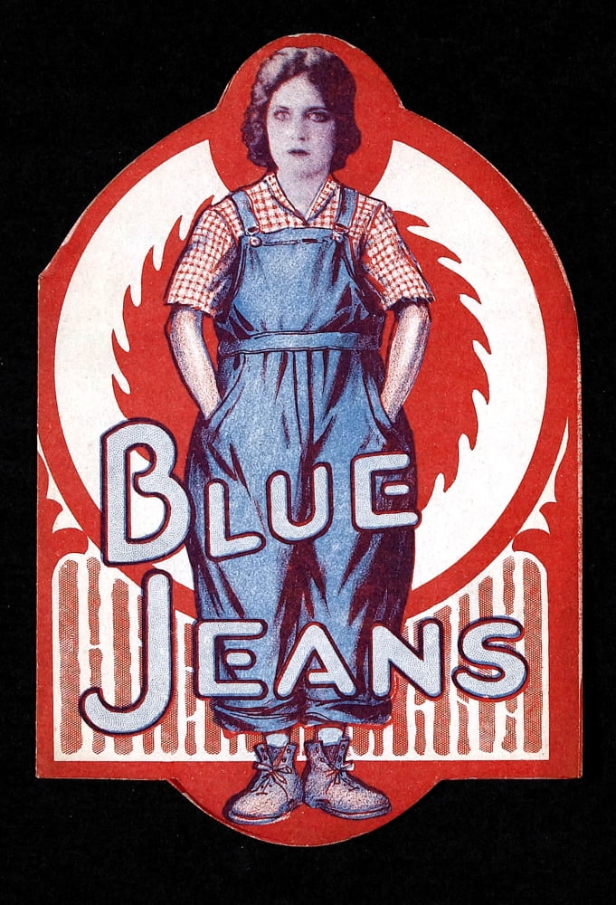 Blue Jeans Canvas Art - (24 x 36)