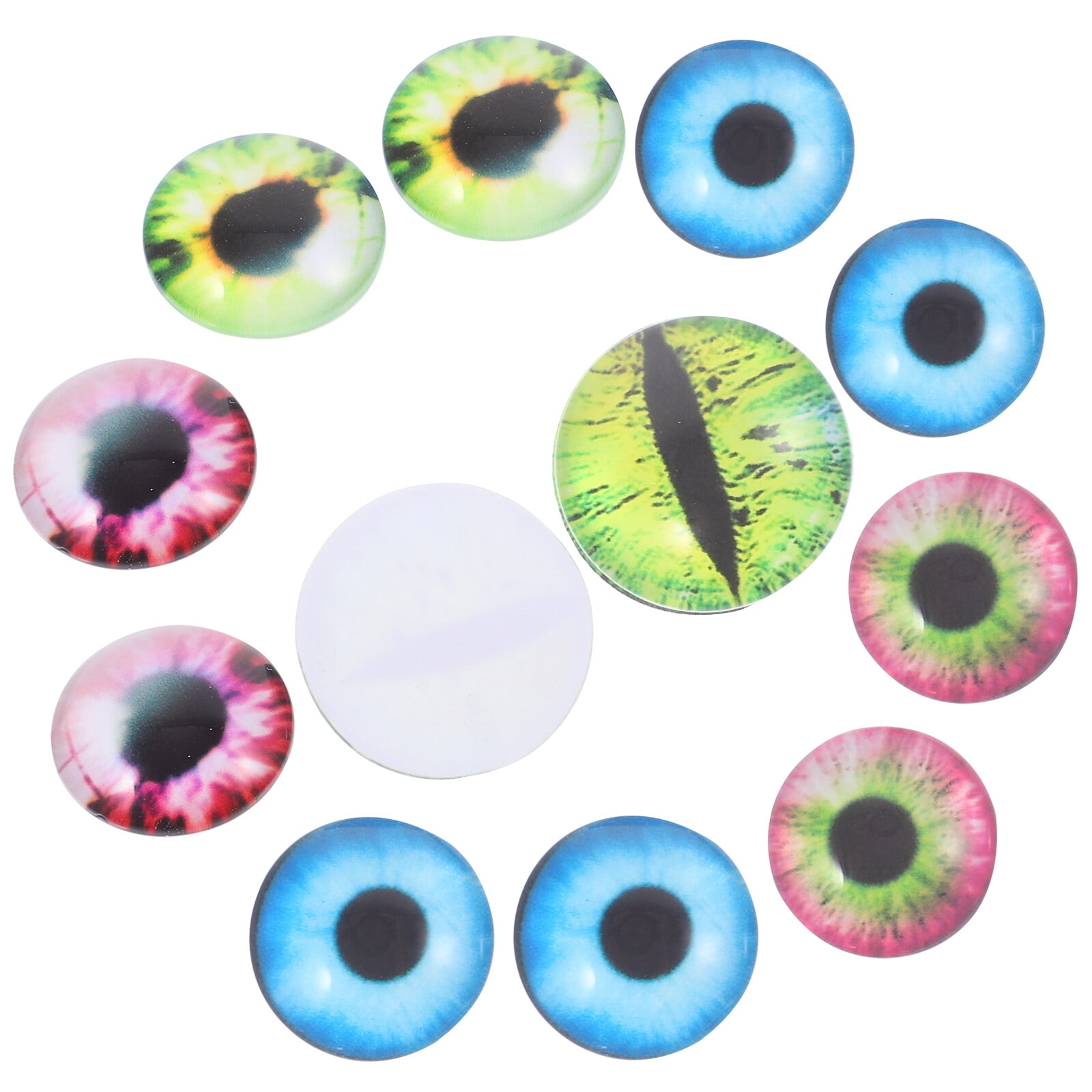Blue Jewelry Halloween Toys Glass Eyeball Fake Eyeballs Decorations Sculptures Props Baby 10