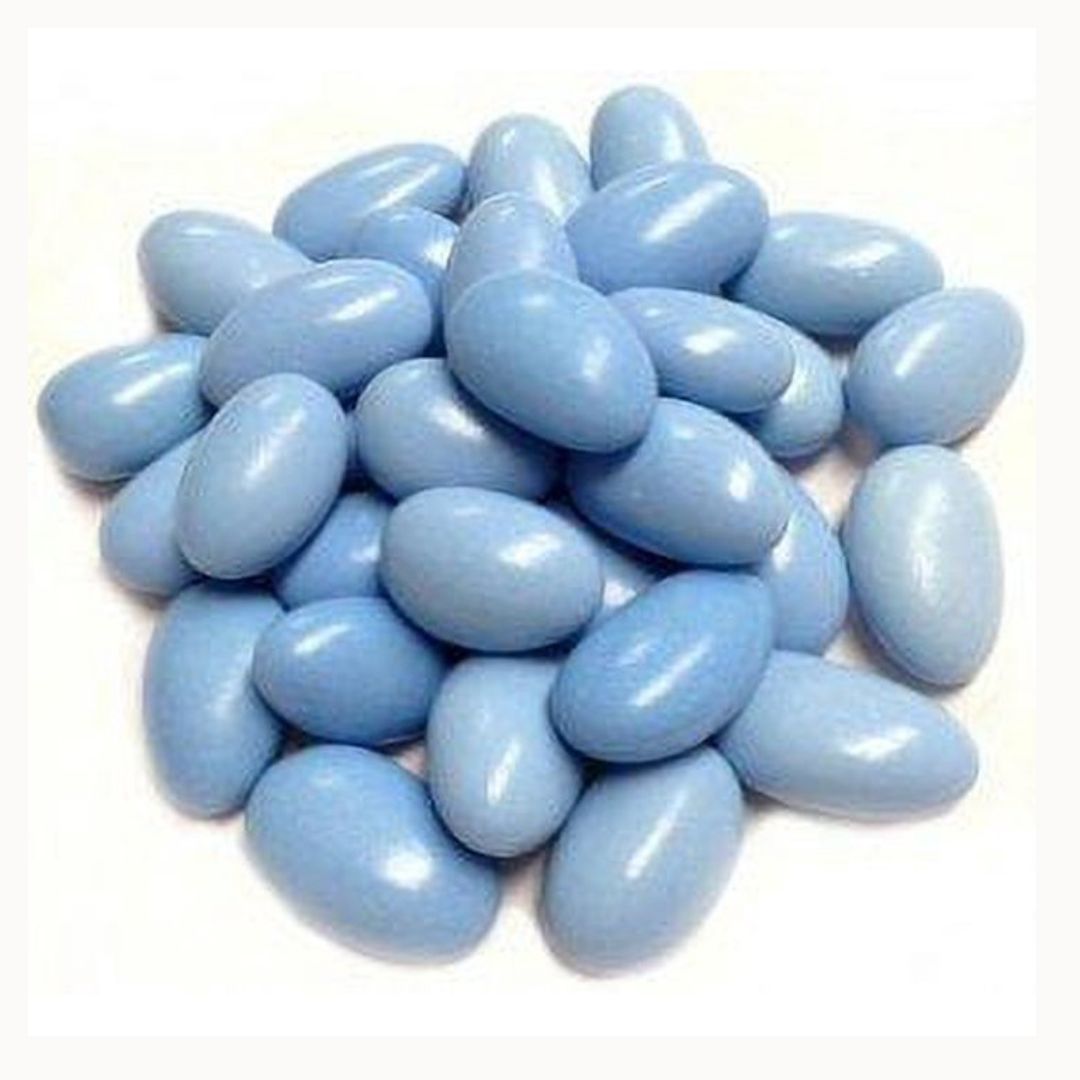 Blue Jordan Almonds by Its Delish, 1 lb Bulk Sugared Almond Nut with