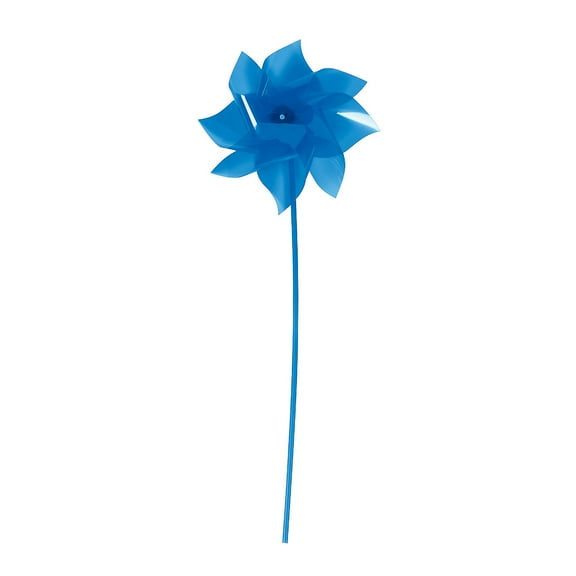 Blue Jumbo Pinwheels - Party Favors - 12 Pieces