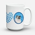 thumbnail image 1 of Blue Keeshond Coffee Mug 15 oz, 1 of 5
