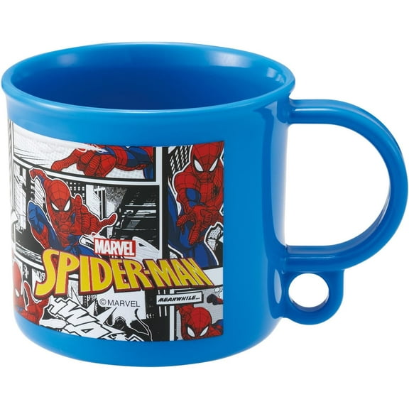 Blue  Kids Spider-Man Cup from Japan by Skater and Officially Licensed