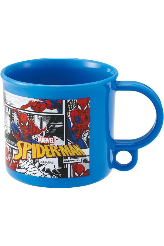 Blue  Kids Spider-Man Cup from Japan by Skater and Officially Licensed