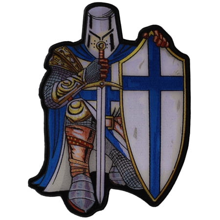 Blue Knight Kneeling Knight Patch