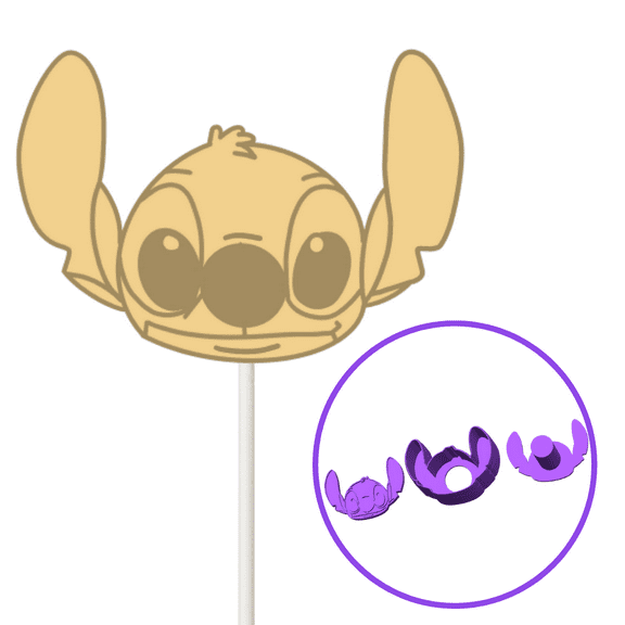 Blue Koala Cake pop mold