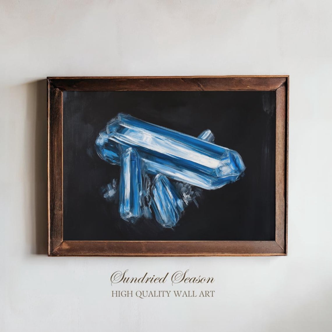 Blue Kyanite Crystal Spiritual Alignment Gemstone Mystical Healing ...