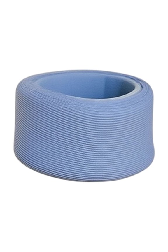 Blue L Four-Season Neck Support Collar Cervical Pillow For Office And Travel, Posture Corrector Neck Brace For Forward Head Position, Lightweight Foam Material, Blue Color Large Size, 20.0