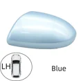 thumbnail image 1 of Blue LH-For Mazda 6 Atenza GH 2009 2010 2011 2012 2013 Rearview Mirror Cover Lid Outside Door Mirror Cap Painted Shell Carbon Housing, 1 of 7