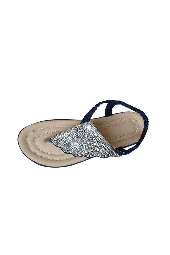 Blue Ladies Casual Wedge Heel Fish Mouth Thick Sole Slippers For Relaxation And Daily Wear, In Warm Weather Pu Material
