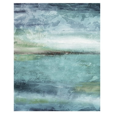 Blue Lagoon Light by Nan Wrapped Canvas Painting Art Print