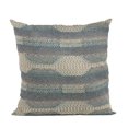 thumbnail image 1 of Blue Lake Stripe Luxury Throw Pillow - 20 x 30 in. Queen Size, 1 of 1