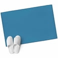 thumbnail image 1 of Blue Large Area Rugs for Bedroom Living Room, Soft Non Slip Carpet Bedside Rug, Modern Pure Wave Ride Rectangular Floor Cover Kitchen Accent Rug 2'x3' for Dining Room/Office, 1 of 9