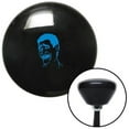 thumbnail image 1 of Blue Laughing Black Retro Shift Knob with M16 x 1.5 Insert Shifter Auto Manual Brody, 1 of 1