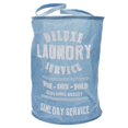 thumbnail image 1 of Blue Laundry Service Storage Bag Basket Hamper 21 x 15 Inch, 1 of 2