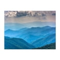 thumbnail image 1 of Blue Layers 02 - North Carolina Photography Mountain Nature Landscape Scenic Forest Autumn Travel Poster Unframed Wall Art Print 32 x 48 inches, 1 of 7