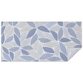 thumbnail image 1 of Blue Leaf Pattern Rectangle Tablecloth 60"x120",Waterproof Polyester Rectangle Table Cloth, Wipeable Spillproof Polyester Tablecloth for Dining, Camping, Indoor and Outdoor, 1 of 6
