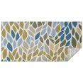 thumbnail image 1 of Blue Leaf and Vine Pattern Rectangle Tablecloth 60"x120",Waterproof Polyester Rectangle Table Cloth, Wipeable Spillproof Polyester Tablecloth for Dining, Camping, Indoor and Outdoor, 1 of 6