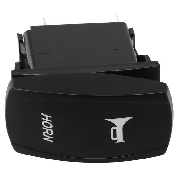 Blue Led Horn Toggle Rocker On Off Switch Speaker Push Button Car Boat Bell