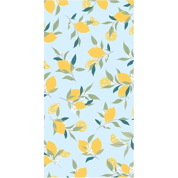 Blue Lemon Beach Towels, Oversized Absorbent Thin Soft Blanket Towel, Lightweight Quick Dry and Sand Free Bath Pool Towel as Gifts for Kids Adults
