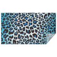 thumbnail image 1 of Blue Leopard Print Rectangle Tablecloth 60"x102",Waterproof Polyester Rectangle Table Cloth, Wipeable Spillproof Polyester Tablecloth for Dining, Camping, Indoor and Outdoor, 1 of 6