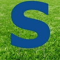 thumbnail image 1 of Blue Letter S 20 inches tall, 1 of 2