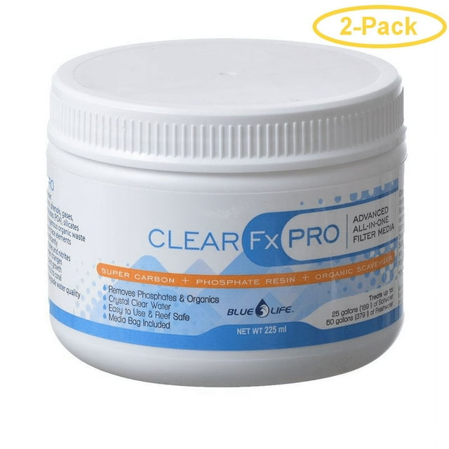 Blue Life Clear FX Pro Filter Media 225 ml - Pack of 2