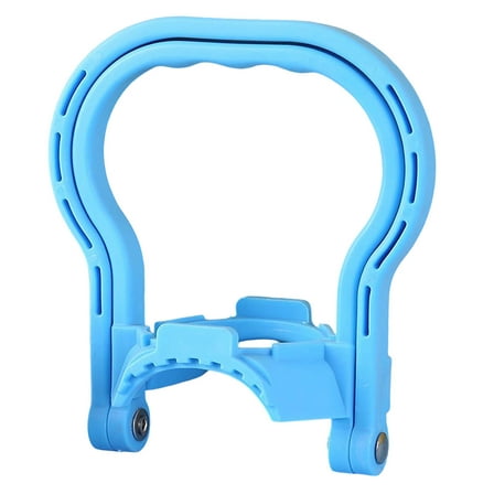 Blue Lifter Water Bottles Implement Drinking Water With Handle Lift Heavy Bottles Easily Plastic Material 5.12X4.72 Inches For 5 Gallon Water Jugs Blue