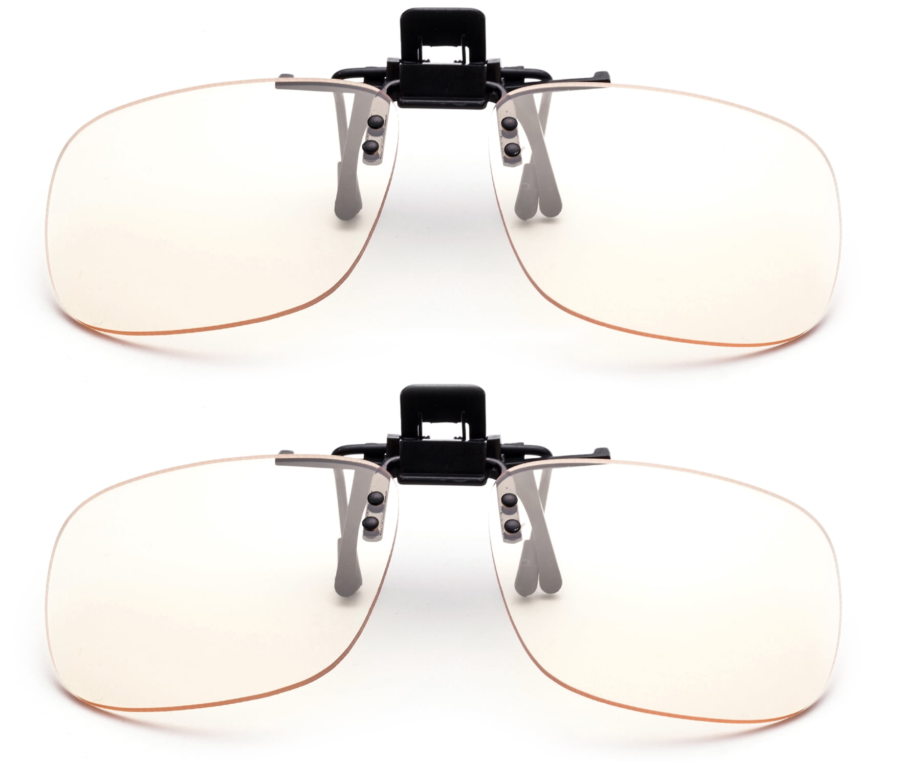 Spectacles For Computer Screen Blue Light Blocking Clip-on/Flip-up Computer Glasses Video Gaming ...