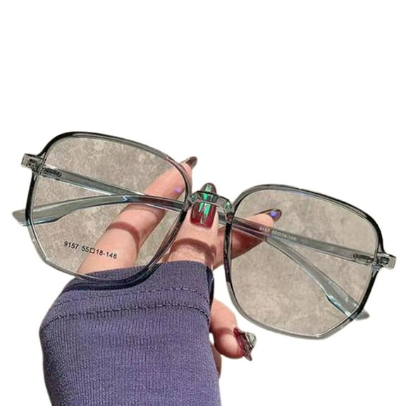 Blue Light Blocking Glasses, Anti Eye Strain Headache, Reading/Gaming/TV/Phones Glasses for Women Men UV400 Transparent Lens